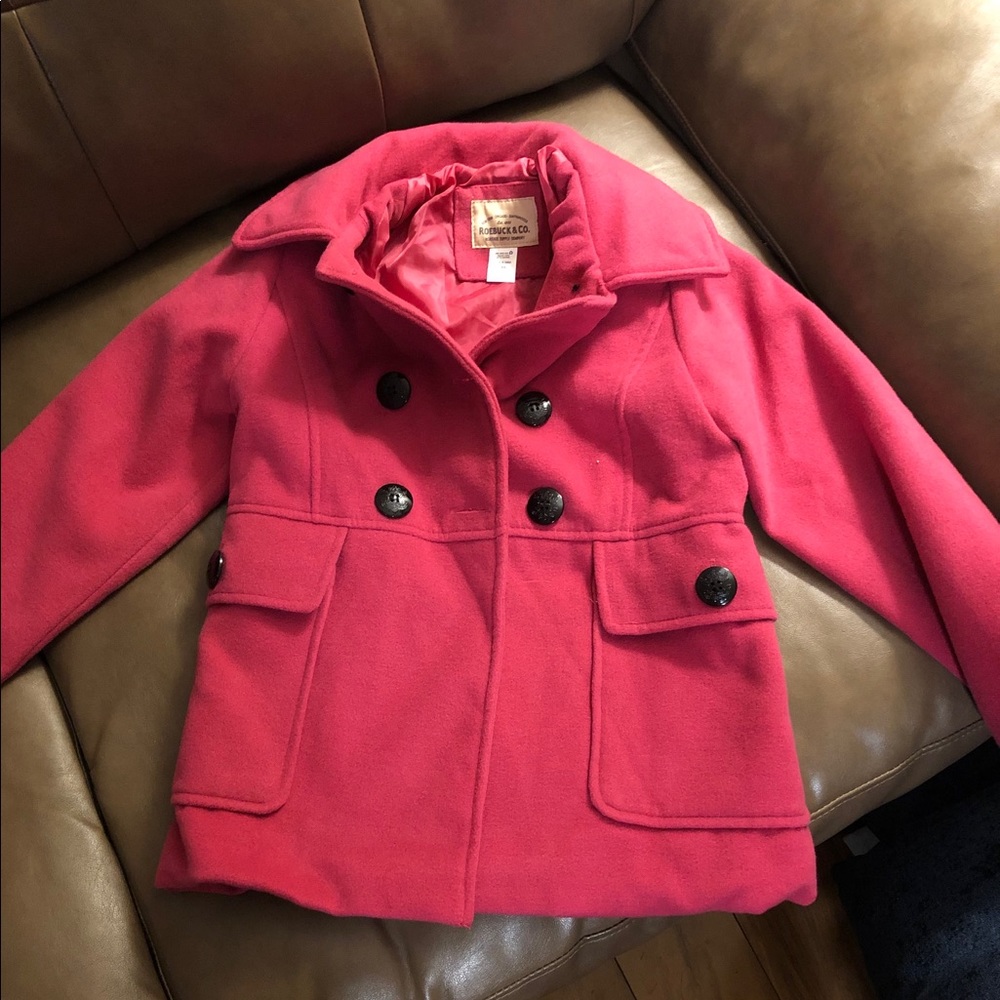 Girls peacoat